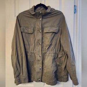 Like New Ladies Gap Utility Jacket XXL
